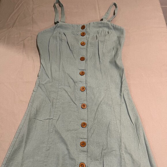Blue Sundress Size M - Picture 1 of 4